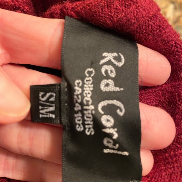 Red Coral Turtleneck Sweater Tunic - Picture 3 of 10